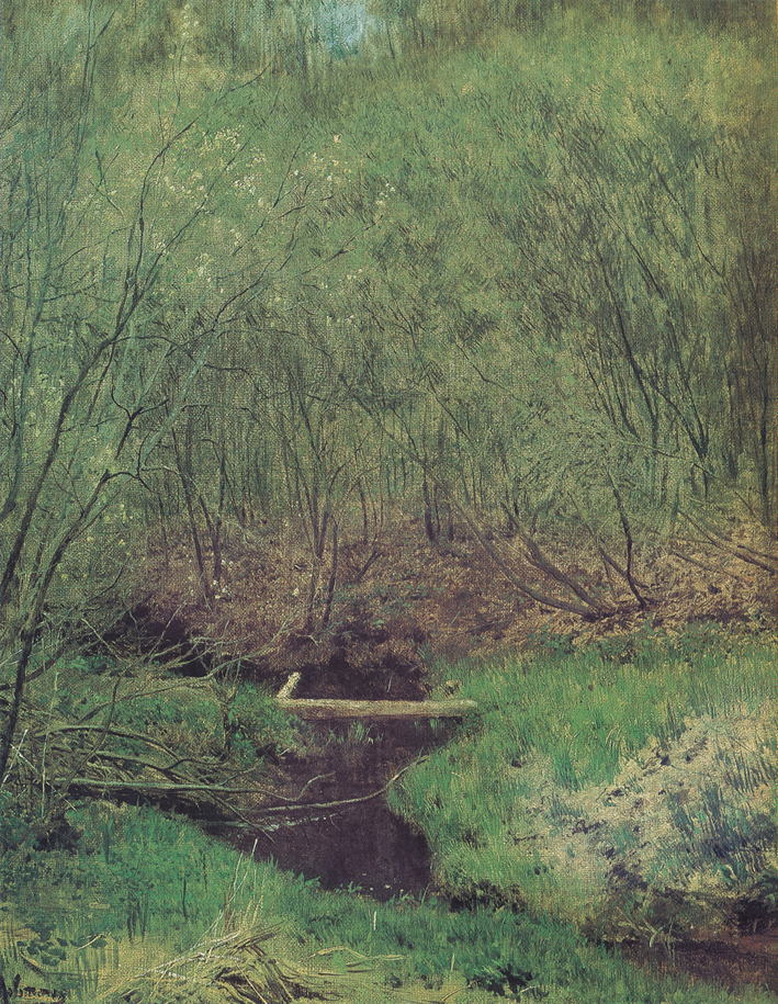  伊萨克·列维坦 Levitan，Isaak Iliich —— 林中春天